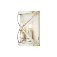 Golden Canada 0890-WSC AI - Golden Lighting Alcott 2-light Wall Sconce in Antique Ivory